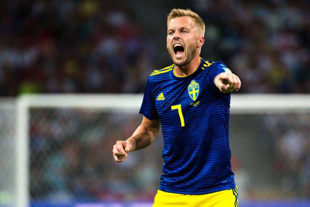 Sebastian Larsson, Svezia