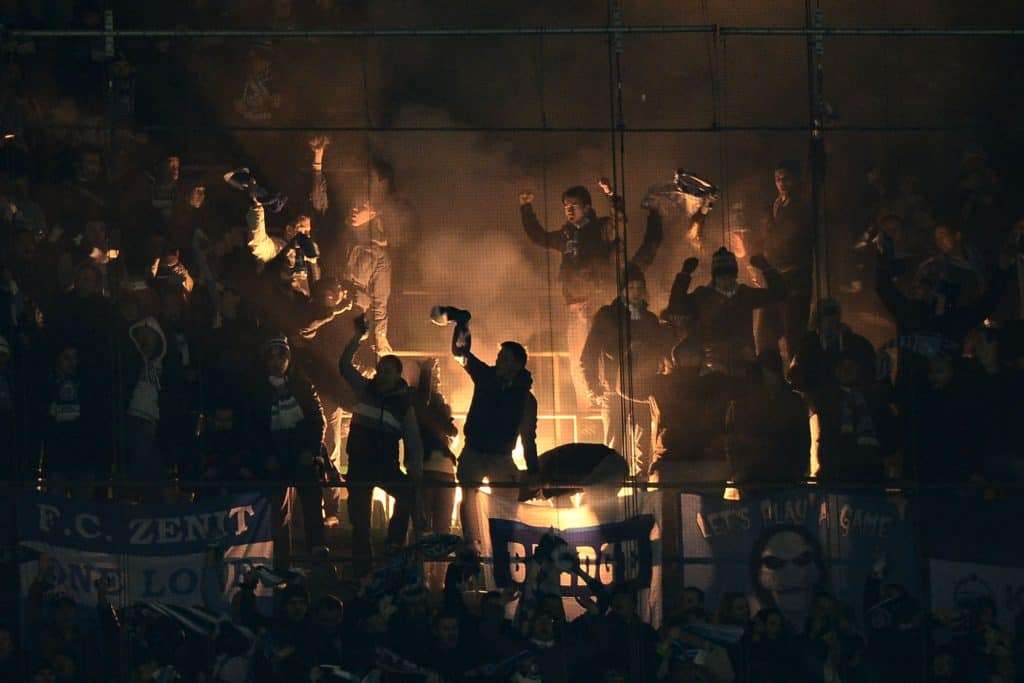 tifosi Zenit San Pietroburgo