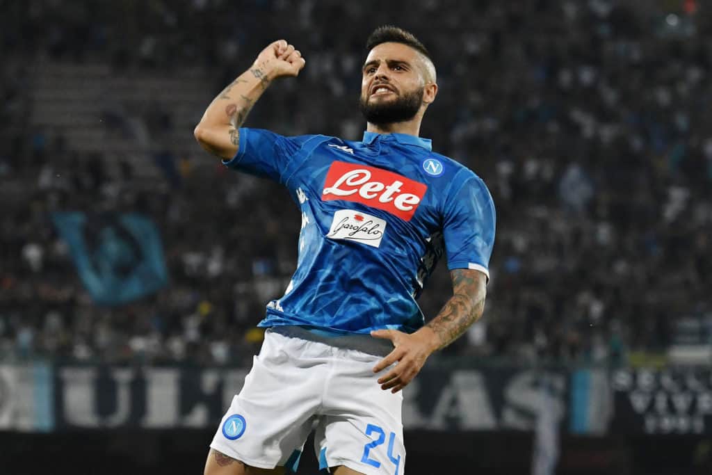 esultanza gol Lorenzo Insigne