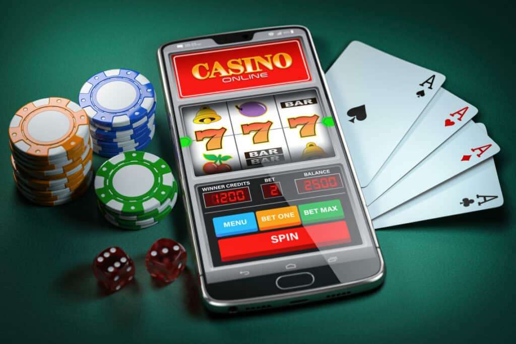casino, smartphone e carte