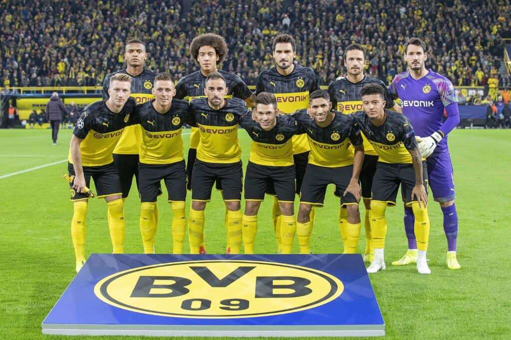 formazione Borussia Dortmund