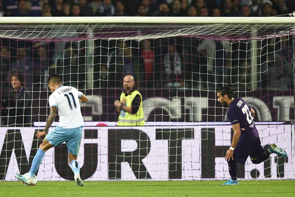 gol Correa, Fiorentina-Lazio