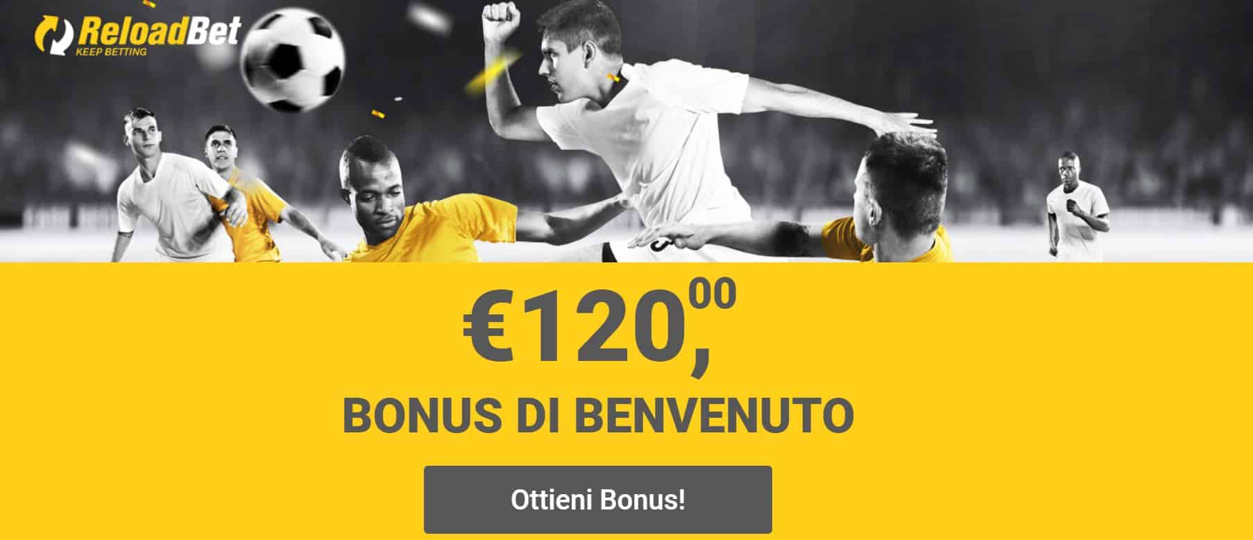 Reloadbet Scommesse – Bonus e Promozioni