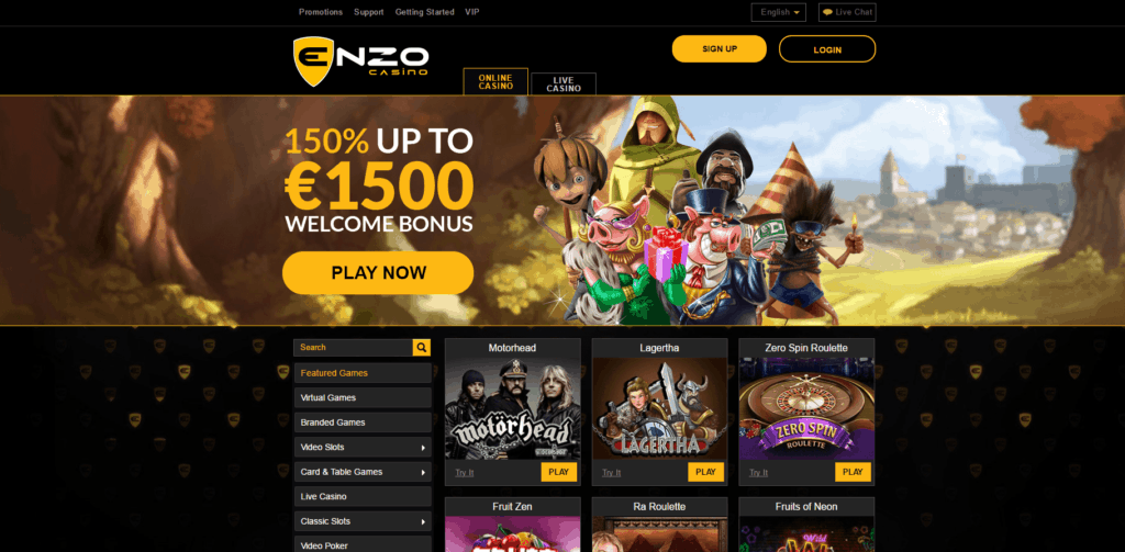 Bonus Enzo Casino