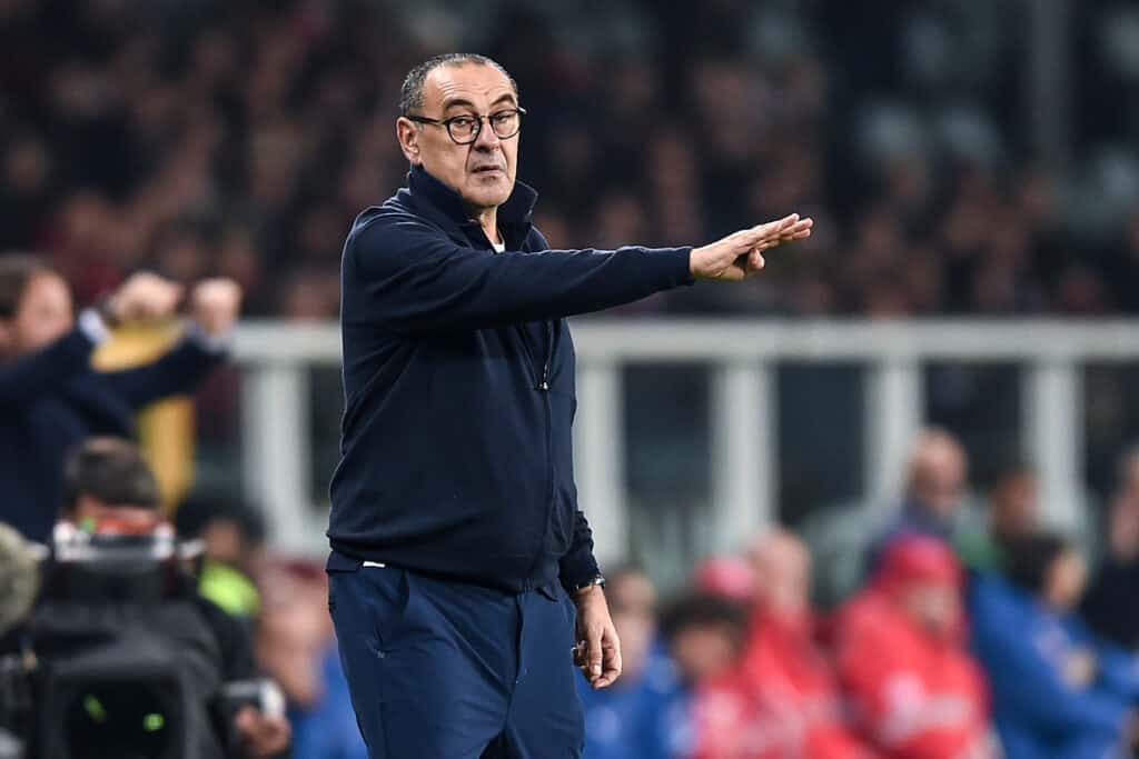 Sarri, allenatore Juventus