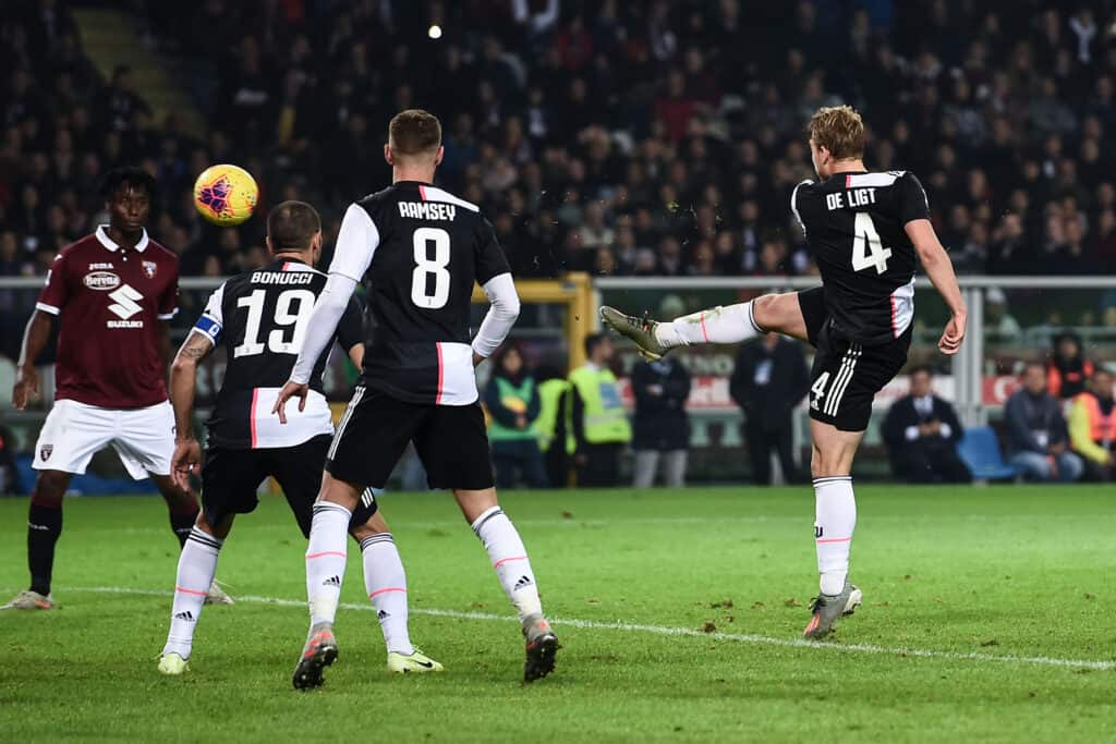 gol De Ligt, derby Torino-Juventus
