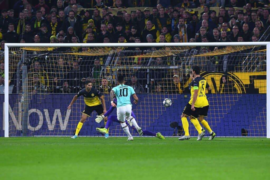 gol Martinez, Borussia Dortmund-Inter