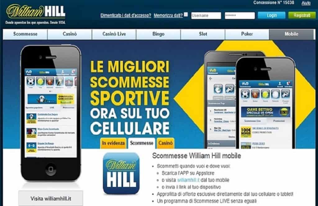 William Hill app
