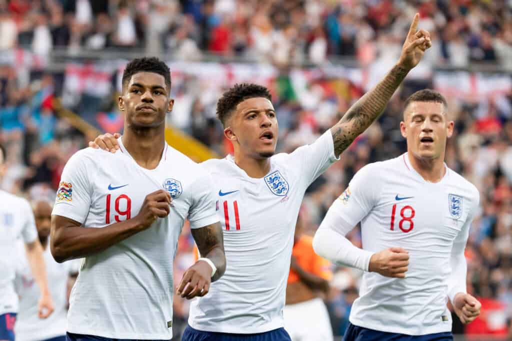 Rashford e Sancho, Inghilterra