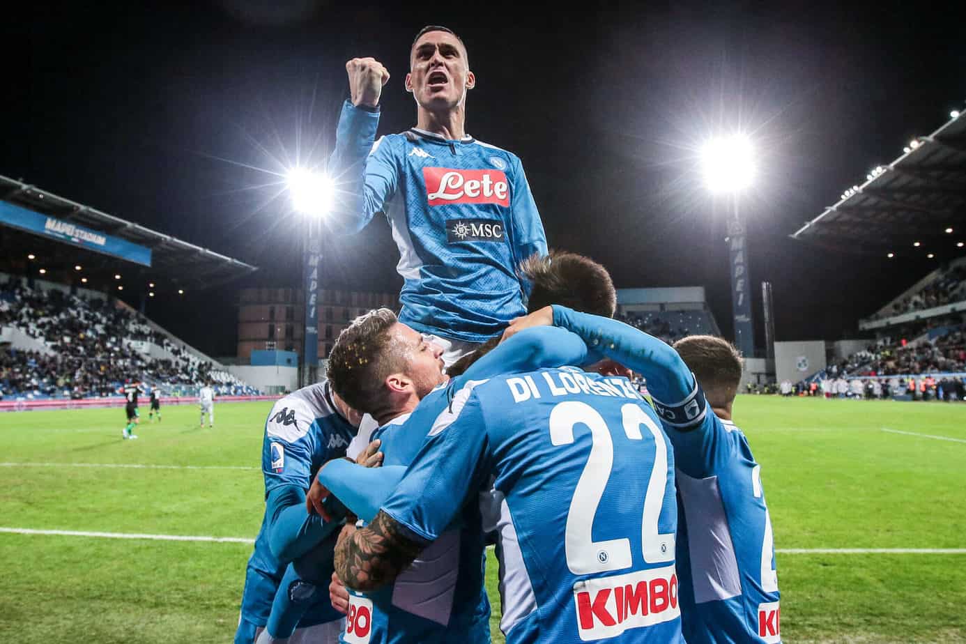 Pronostico Napoli-Perugia 14 Gennaio: ottavi di finale Coppa Italia