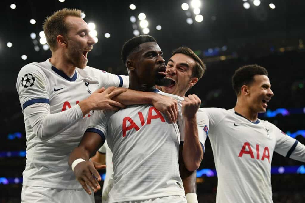 esultanza Tottenham
