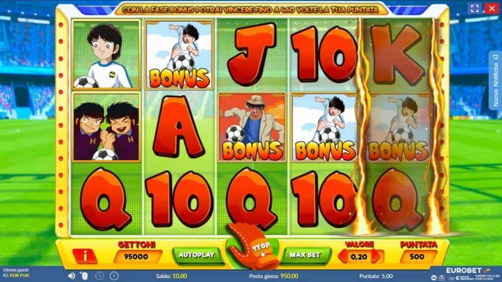 simboli Holly e Benji Slot Machine