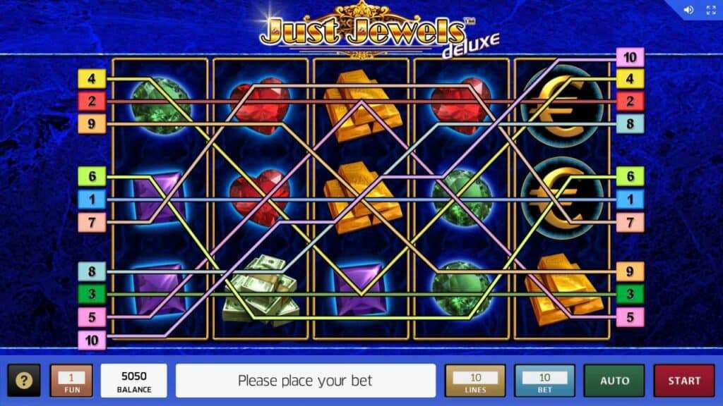 simboli Just Jewels Deluxe Slot 