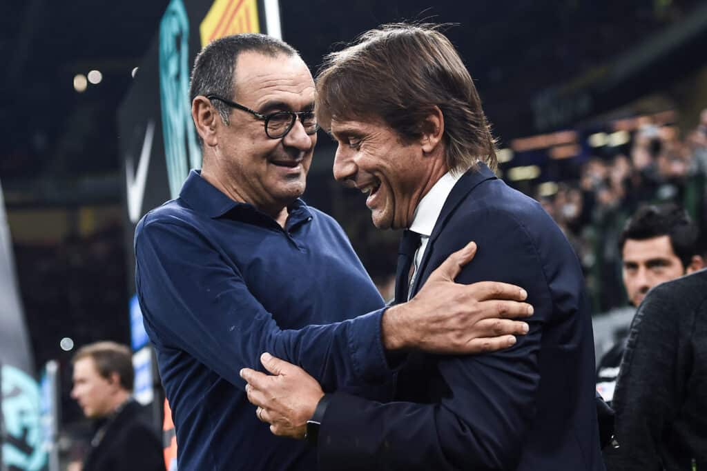 Conte e Sarri, Inter-Juventus
