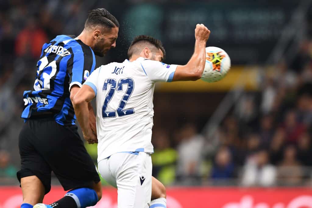 gol D'Ambrosio, Inter-Lazio