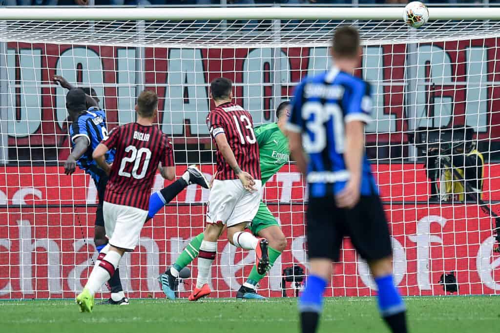 gol Lukaku, Milan-Inter