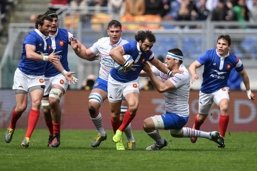 Huget, Italia-Francia rugby 6 Nazioni