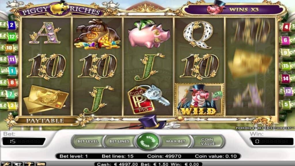 Simboli Piggy Riches Slot Machine