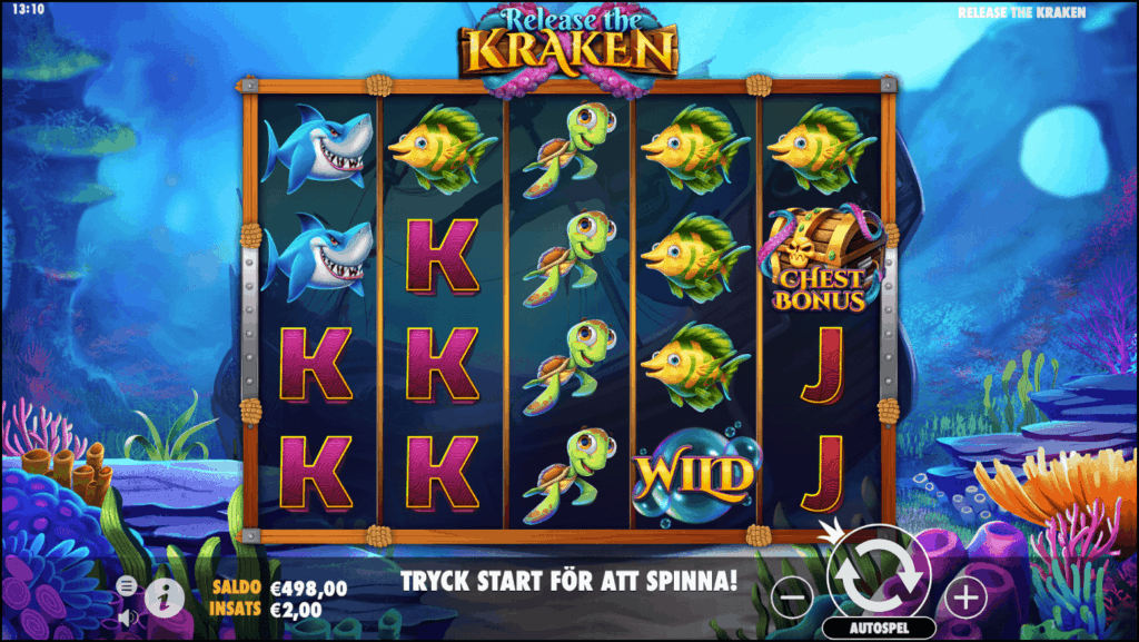 Simboli Release the Kraken Slot Machine