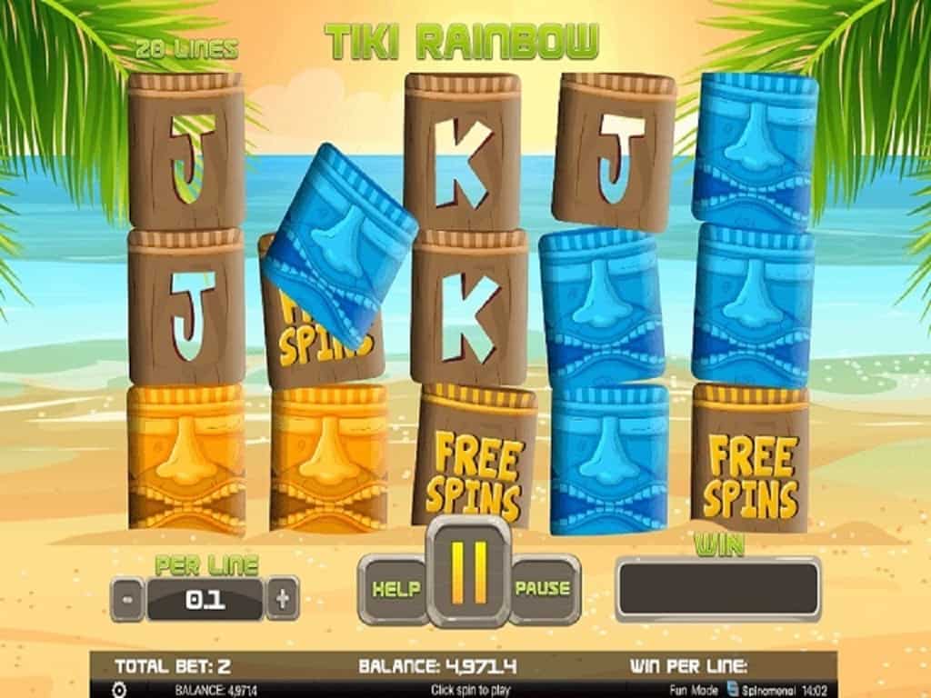 Simboli Tiki Rainbow Slot Machine