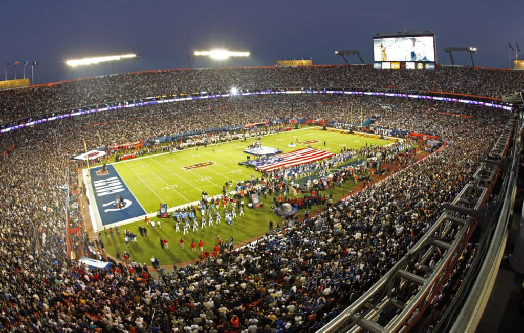 Super bowl Football americano