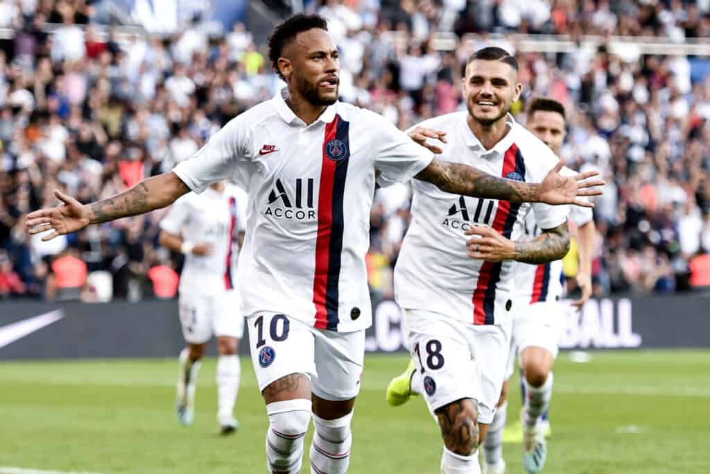 esultanza gol Neymar, PSG