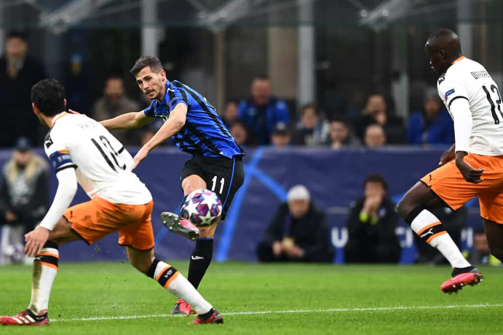 gol Freuler, Atalanta-Valencia