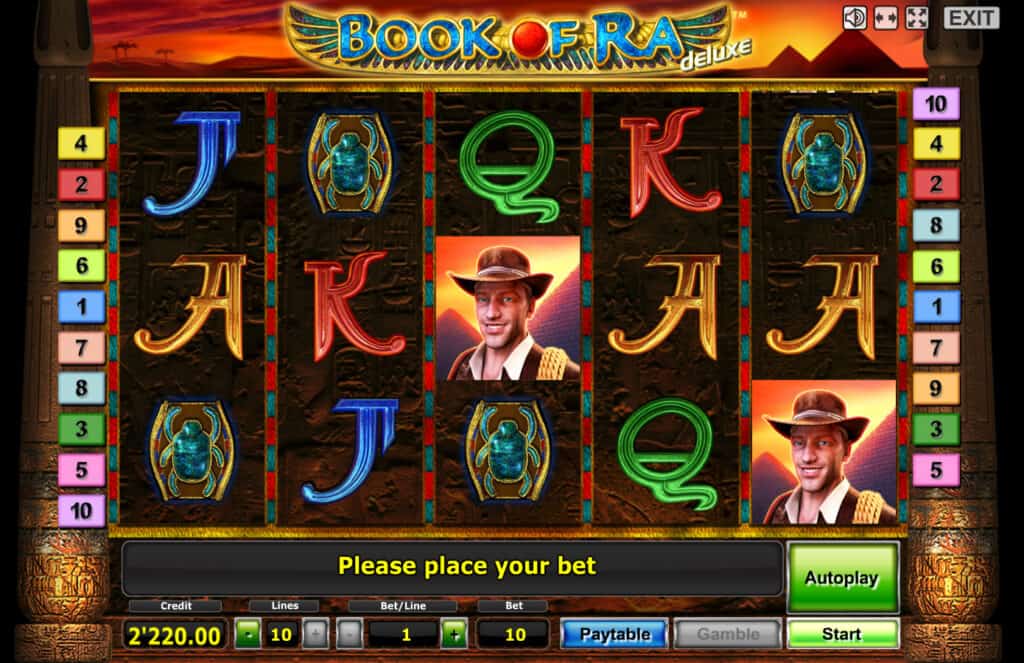 simboli Book of Ra Slot