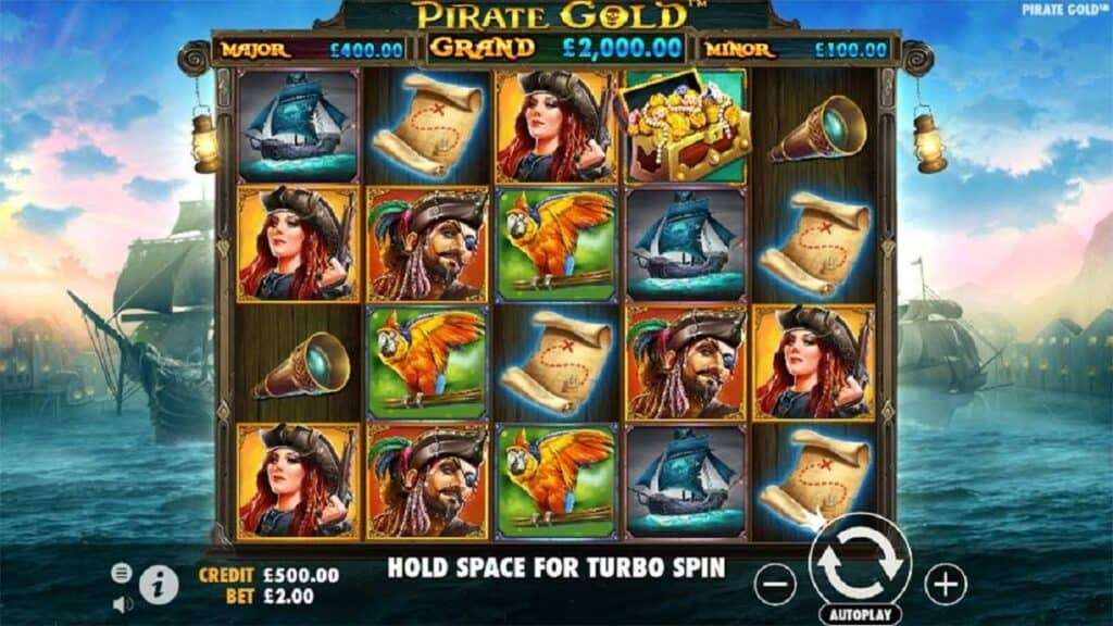 simboli Pirate Gold Slot Machine