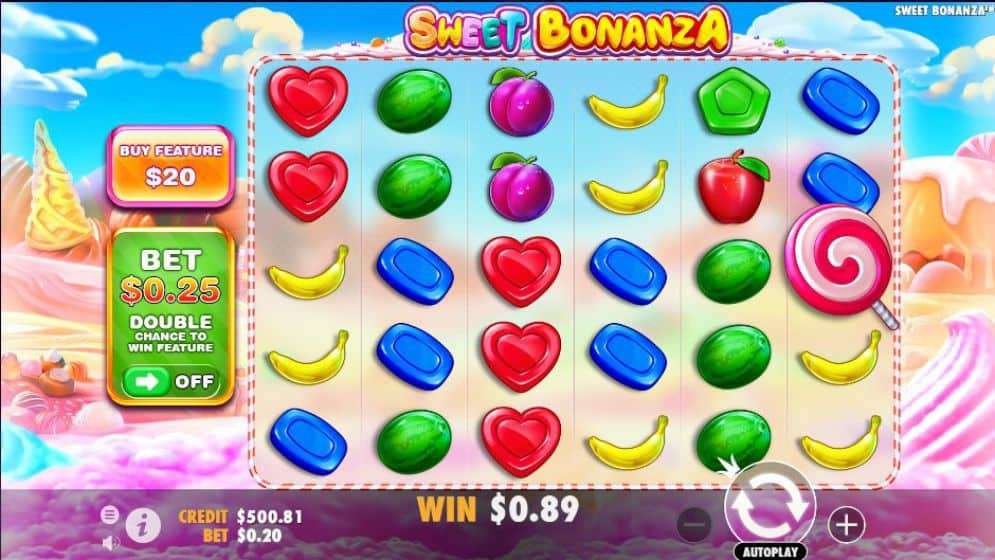 simboli Sweet Bonanza slot machine