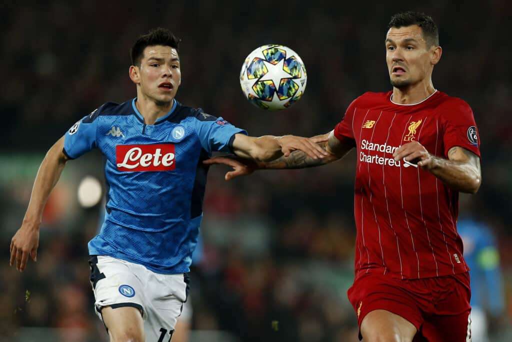 Lozano-Lovren, Liverpool-Napoli