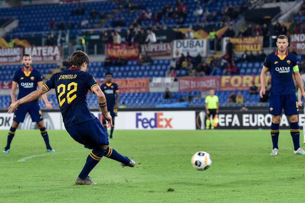 gol Zaniolo, Roma-Basaksehir