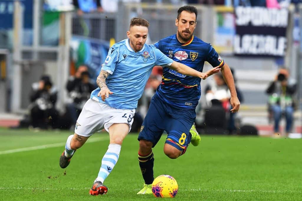 Lazzari e Mancosu, Lazio-Lecce
