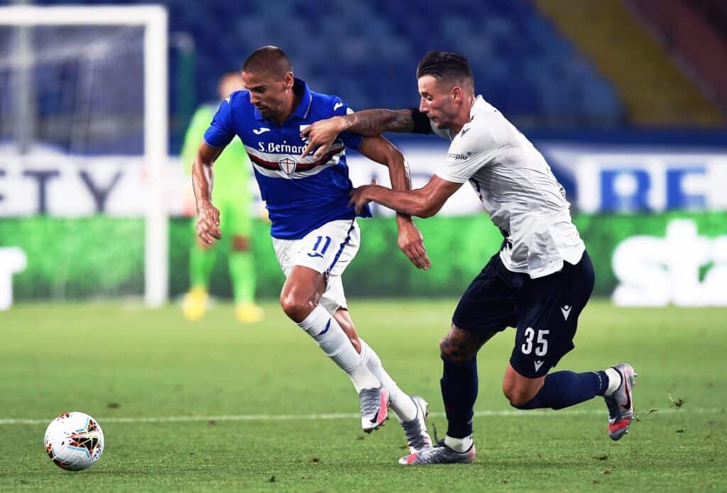 Ramirez-Dijks, Sampdoria-Bologna