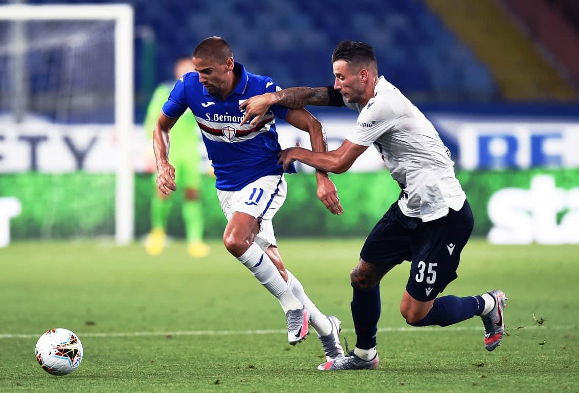 Pronostico Sampdoria-Bologna 22 Novembre 2020: 8ª Giornata Serie A