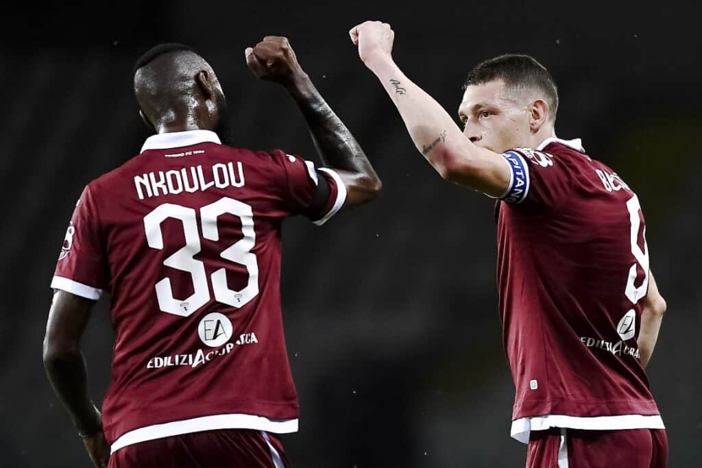 esultanza gol Belotti, Torino-Udinese