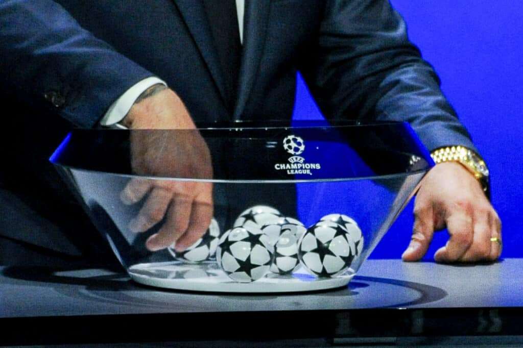 palline sorteggio Champions League