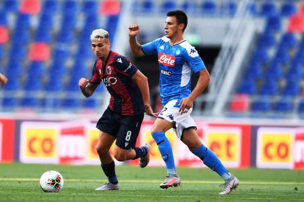 Dominguez-Elmas, Bologna-Napoli