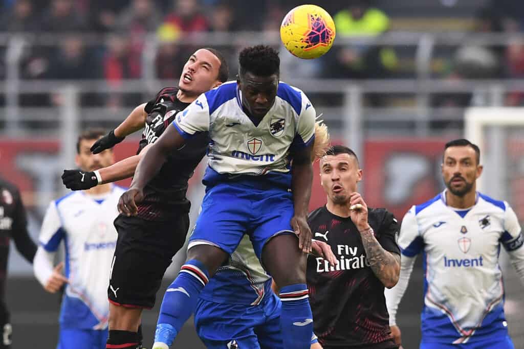 Vieira-Bennacer, Milan-Sampdoria