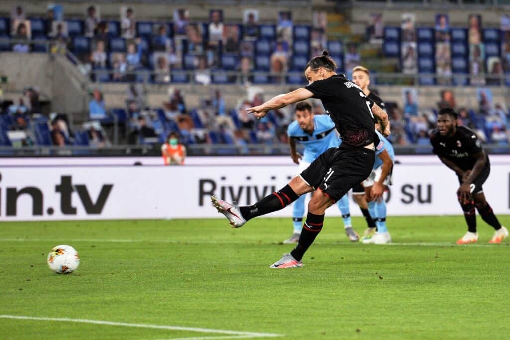 gol Ibrahimovic, Lazio-Milan