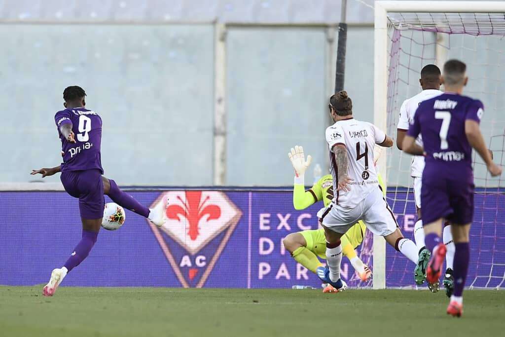 gol Kouame, Fiorentina-Torino