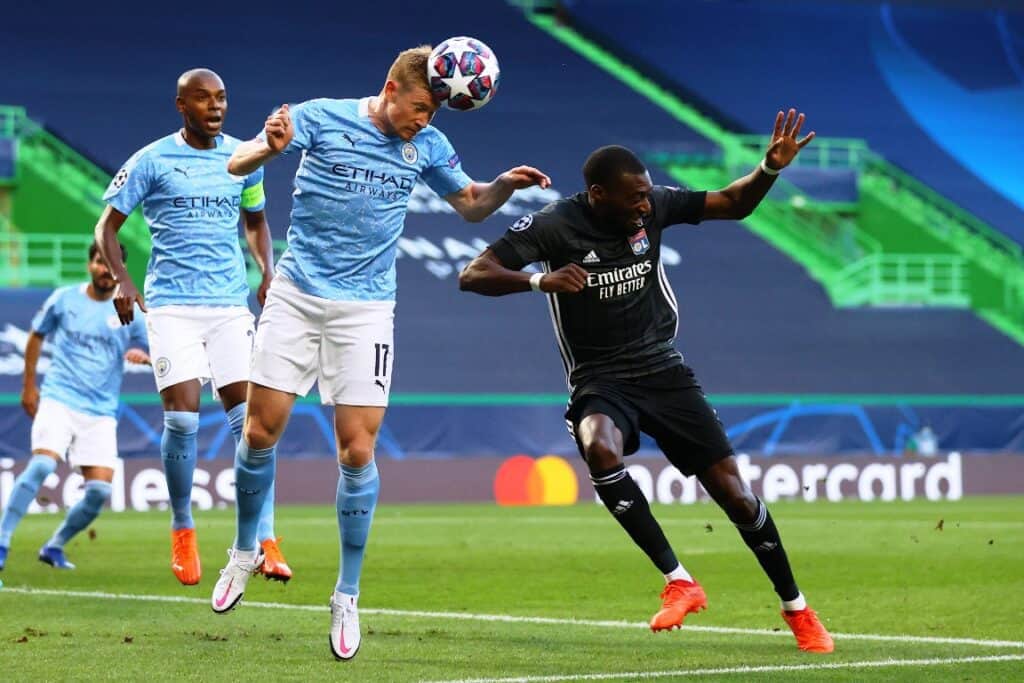 de Bruyne, Manchester City-Lione