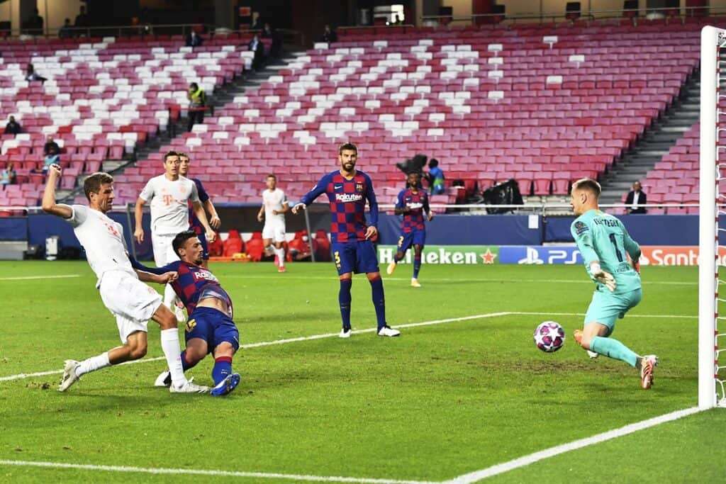 gol Muller, Barcellona-Bayern Monaco