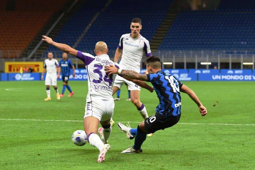 gol Martinez, Inter-Fiorentina