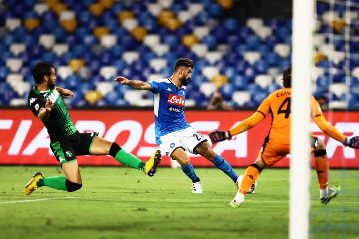 Napoli-Sassuolo, Risultato Esatto e Quote Serie A 2020