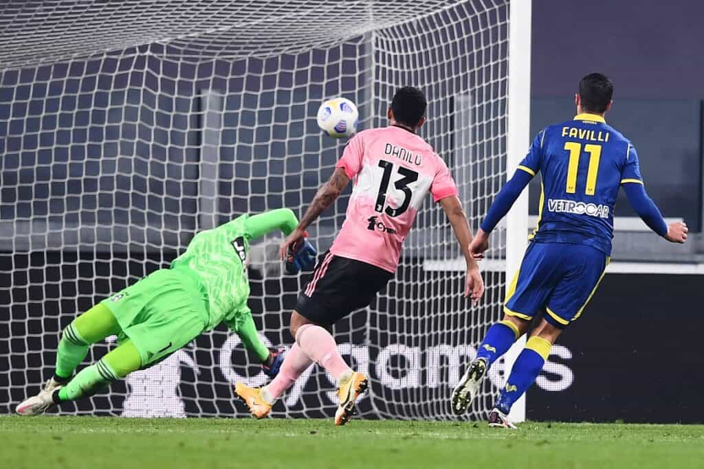 gol Favilli, Juventus-Verona