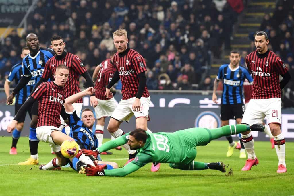 Donnarumma, Milan-Inter
