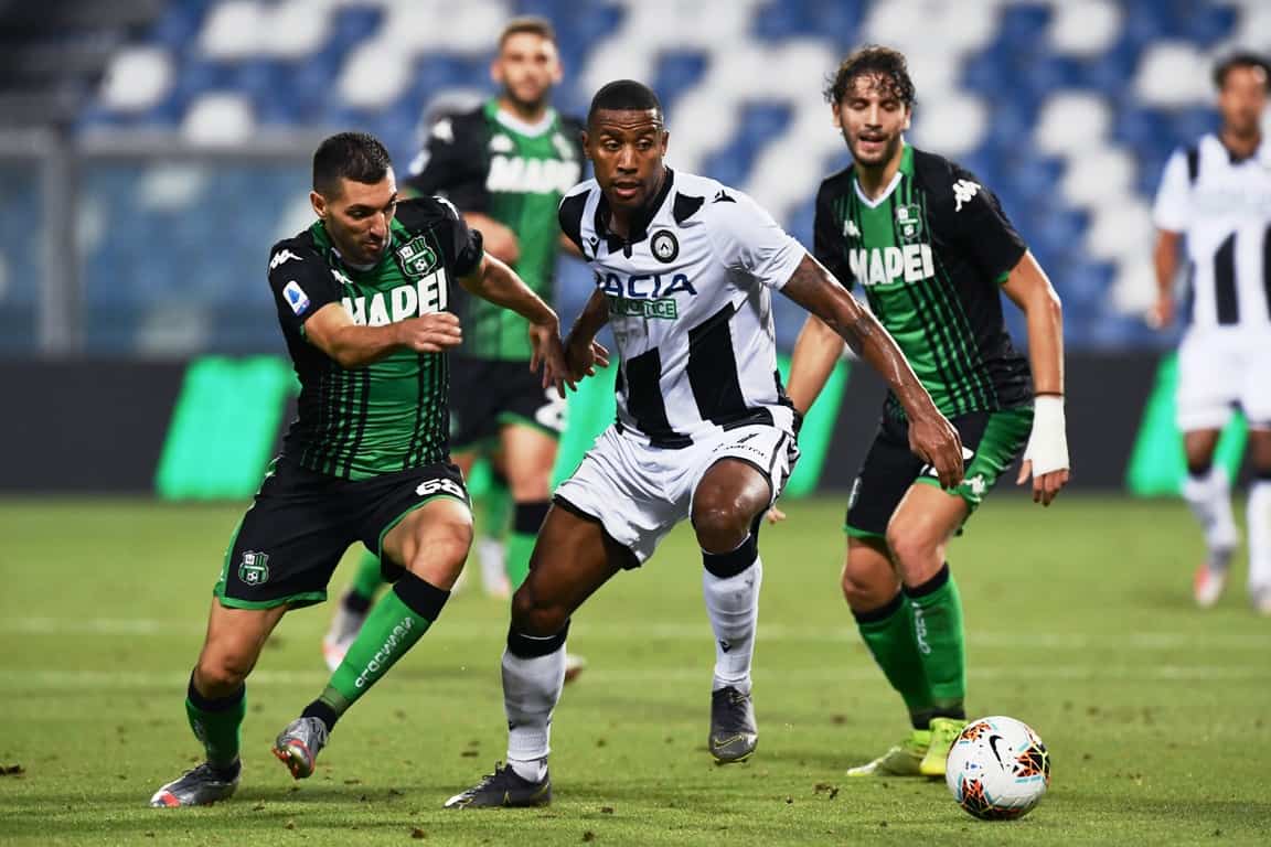 Pronostico Sassuolo-Udinese 6 Novembre 2020: 7ª Giornata Serie A