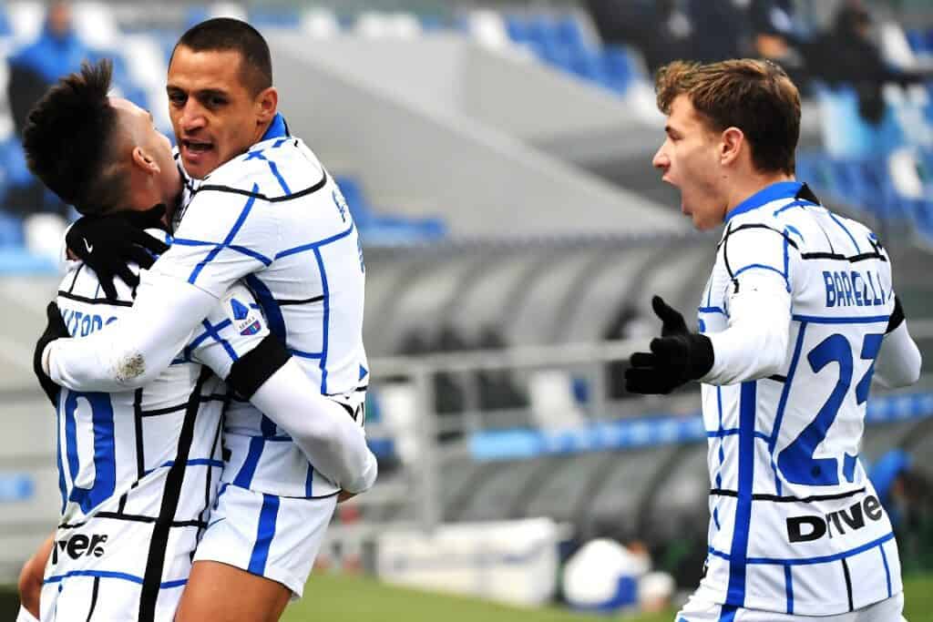 esultanza gol Inter
