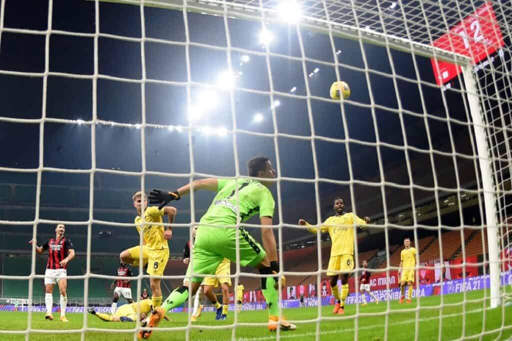 gol Ibrahimovic, Milan-Verona